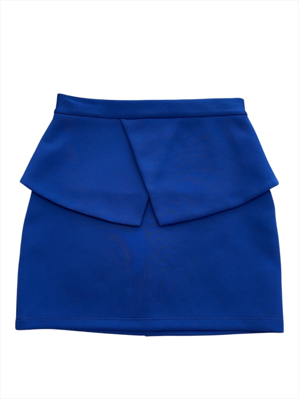Foreign Exchange Cobalt Blue Mini Skirt - Size S
